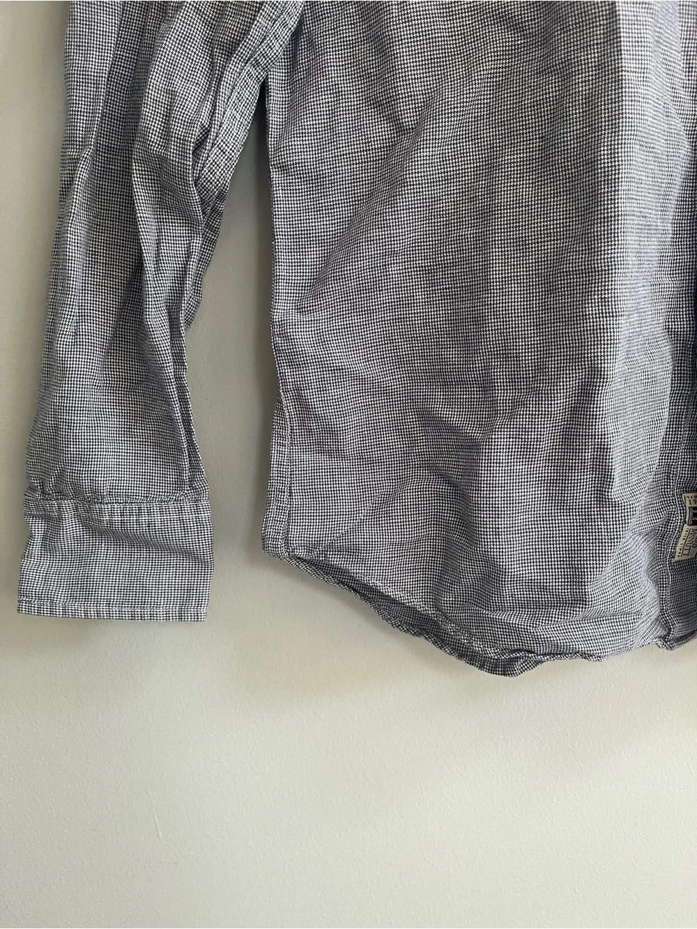J. Crew Baird McNutt Irish Linen Men's Button Down Shirt Size Large Coastal
